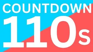 110 seconds timer ⌛ (One hundred ten seconds timer)