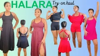 2023 HALARA DRESS TRY-ON HAUL AND HONEST REVIEW. | HALARA ACTIVE WEAR IN DRESSES. #halarareview