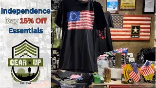 Patriotic Gear for Independence Day