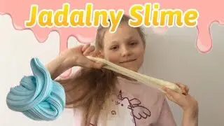 JADALNY SLIME Z 2 SKŁADNIKÓW