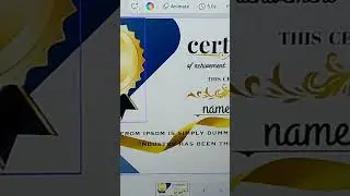 2. Canva Certificate Design Tutorial 💻🎓 | Make Professional Certificate FREE