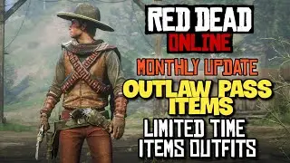 Red Dead Online Update Outlaw Pass Items Outfits | Limited Time Items 