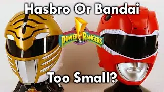 White Ranger Helmet Too Small? Hasbro Lighting Collection -  MJR Unboxing & Review