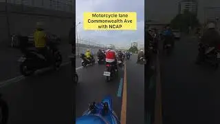 Motorcycle lane commonwealth Ave with NCAP update