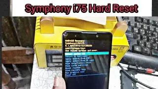 Symphony i75 hard reset unlock password pin pattern