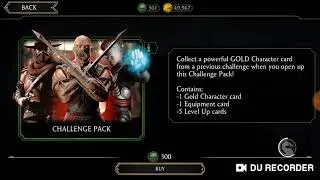 Mortal kombat x mobile  open challenge pack