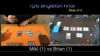 Magic MTG 7-Point Old School Singleton Finals Game 3 Weissman Vs. Fi ***Director's Cut Commentary***