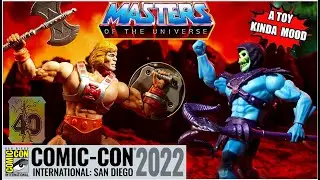 A Toy Kinda Mood - Masters of the Universe @ SDCC 2022 with The Traveling Nerd