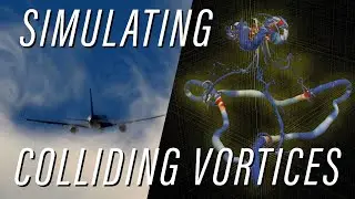 Simulating the Dance of Colliding Vortices