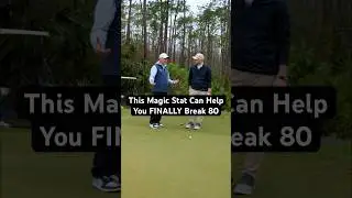 Breaking 80 IS POSSIBLE when you know this crucial stat #golftips #golf #golfcoach #golfer