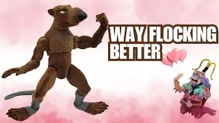 Flocked Splinter is way better - Super7 TMNT Ultimates! Review