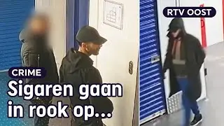 Opmerkelijk: groep mannen steelt voor 11.000 euro aan sigaren | RTV Oost