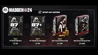 Madden 24 | Opening The Most Feared Step Up Special Offer Worth It?