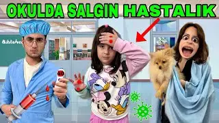 EYVAH‼️OKULDA SALGIN HASTALIĞA YAKALANDI‼️HİRANUR AİLESİ ZEYNEP 