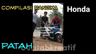 Kompilasi rangka esaf Honda patah korosi