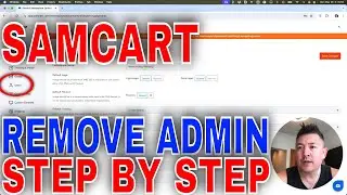 ✅  How To Delete Remove Admin From SamCart🔴