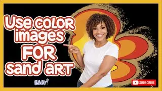 Hack - Use Color Images for Sand Art