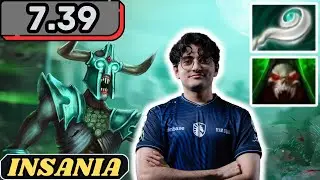 NEW PATCH 7.39 - Insania UNDYING Hard Support Gameplay vs Gaimin Gladiators - Dota 2 Support