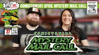 ComicTom101 April 2021 Mystery Mail Call Unboxing