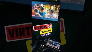 CDJ 3000 Video DJ with Virtual DJ Software Setting VDJ #dj #cdj3000 #videodj