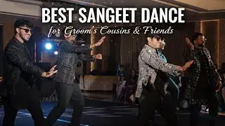 Best sangeet dance performance for boys #sangeet #wedding #dance #easy 