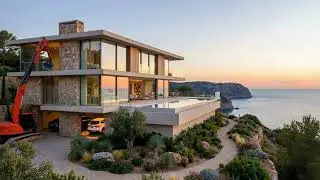 Dream Home Built in Seconds! 🏡 Construction Time Lapse