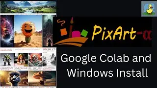 PixArt-alpha Google Colab & Windows Install