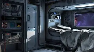 Relaxing LoFi Music 🌙 in Your Private Spaceship Quarters 🛸