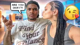 RANDOMLY KISSING MY BOYFRIEND IN BETWEEN ARGUMENTS!! *GONE RIGHT*