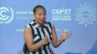 COP27 Interview with Racquel Moses CEO at The Caribbean Climate Smart Accelerator