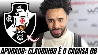 AEROPORTO LOTADO: CLAUDINHO chega como CAMISA 8 de elite e delira a Colina | not&iacute;cias do Vasco