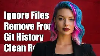 Ignore files committed to git and also remove them from history