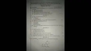 Bsc non med. 3rd sem organic chemistry paper 2017#mdu#