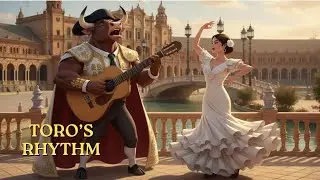 Toro’s Rhythm 🐂 | Epic Flamenco Guitar & Spanish Night Ambience