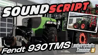 FS19 - SoundPreview: Fendt 900 TMS Vario | SoundScript | ModHub support