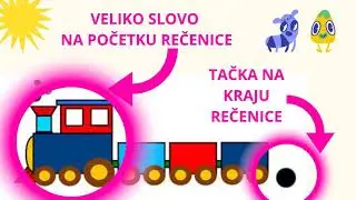 Veliko pocetno slovo na pocetku i tacka na kraju recenice