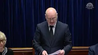 Speaker Alex Maskey MLA pays tribute to former deputy First Minister Seamus Mallon