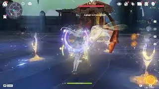 Illuga, Zibai and Columbina Lunar Crystallisation Showcase Genshin Impact 