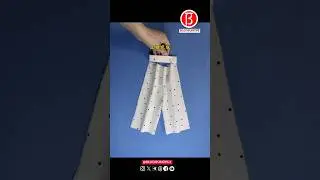 Learn how to make wide-leg pants in one minute