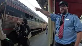 First Time Traveling from Washington DC to Philadelphia by Amtrak Train