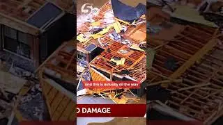 Sky 5 video: Tornado destroys home in Purcell neighborhood
