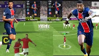 Mbappe vs kimpembe(pes 2021 mobile)pes & football