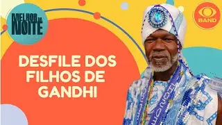 Thaíde mostrou de perto como foi o desfile dos Filhos de Gandhy em Salvador | Melhor da Noite