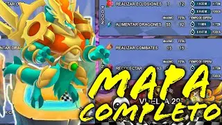MAPA COMPLETO DA CORRIDA HER&Oacute;ICA DO DRAG&Atilde;O PORTADOR DO SOL NOBRE!! - DRAGON CITY