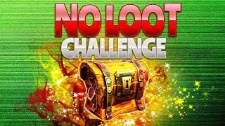 NO LOOT CHALLENGE (Fortnite Battle Royale) | rhinoCRUNCH