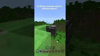 Do Flying Machines Work on Minecraft Bedrock Edition?