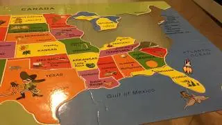 USA States And Capitals | puzzle form | 50 US states with capitals|Funny Pumpkinz