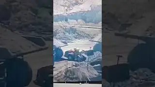 Shocking moment of big dump truck running over a loader caught on camera &ndash; CCTV video footage