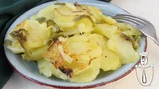 🥔🫑RIQU&Iacute;SIMAS patatas A LO POBRE con Mambo🫑🥔 | Receta f&aacute;cil y saludable