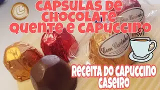 cápsulas de chocolate quente e capuccino / receita de capuccino caseiro.